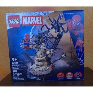 LEGO Marvel Epic Battle Spider-Man Vs. Sandman Set 76334 Sealed NIB